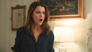 Kate, during an argument with Hal in The Diplomat | Image via Netflix